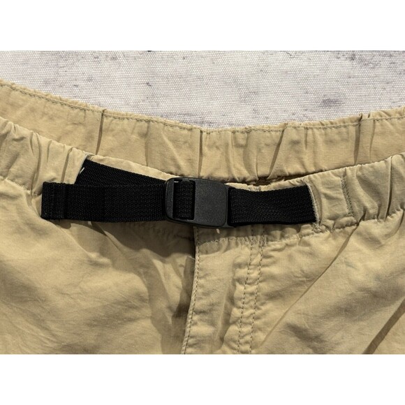 Patagonia Mens Hiking Short Sz M Khaki Tan Belted Hiking Outdoor 10" Inseam - Picture 5 of 16